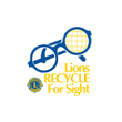 Lions Recycle for Sight Logo