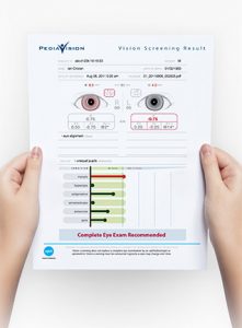 Spot Vision Screening Print out