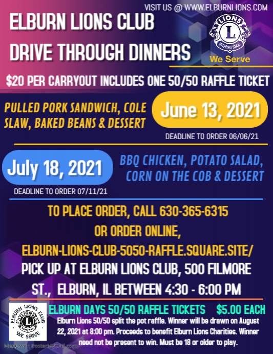 Elburn Lions Club Park Event Rentals Kane County