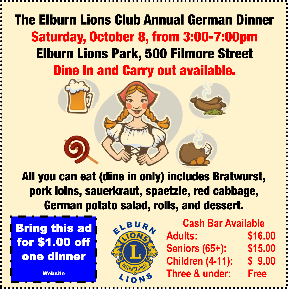 German Dinner Elburn Lions